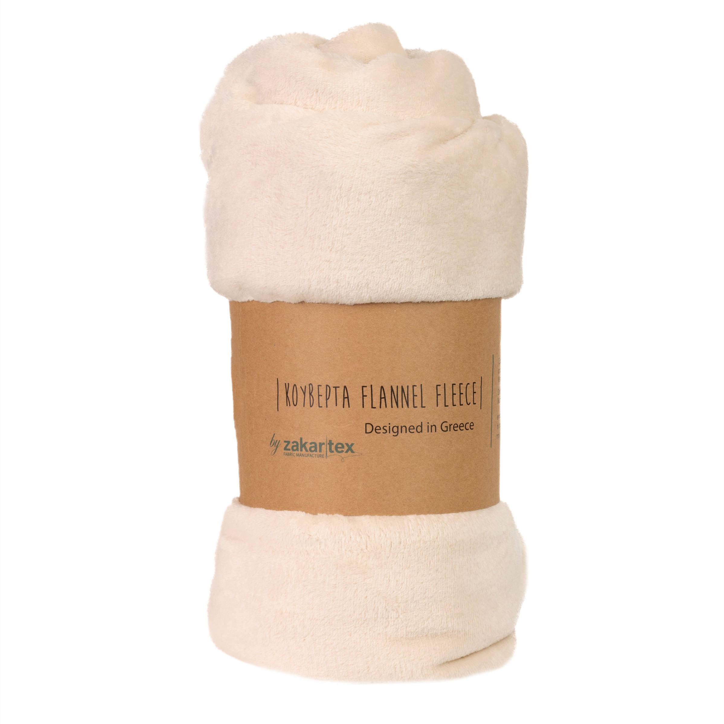 ΚΟΥΒΕΡΤΑ FLEECE IVORY